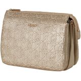 Liu Jo Medium Crossbodytas / Schoudertas Dames - Caliwen - Logo Print - Goud