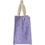 Liu Jo Canvas Shopper Tas RFID-bescherming 40 cm glicine