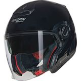Nolan - N40-5 06 Classico N-Com - Jet Helm - Zwart - Kunststof