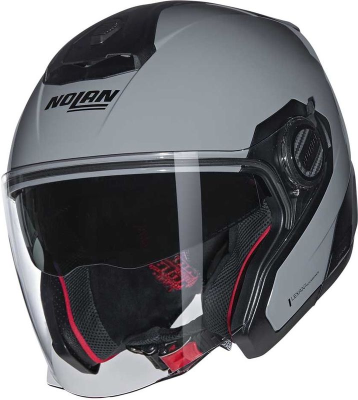 NOLAN - N40-5 06 Classico - Motorhelm - Gloss Grey - Polycarbonaat