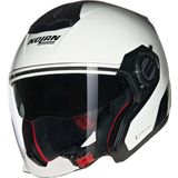 Nolan - N40-5 Classico Open Helm - Metaalwit - Veiligheidsvoorzieningen