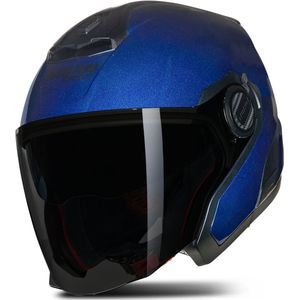 Nolan - N40-5 06 Classico Nobile Open Helm - Glanzend Diepblauw
