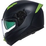 Nolan - N60-6 Classico Nobile - Integraalhelm - Zwart / Fluo Groen