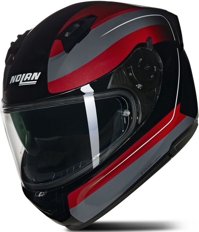 Nolan - N60-6 Ermetico - Integraalhelm - Zwart/Rood/Grijs