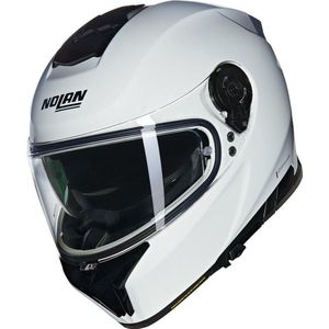Nolan N80-8 Classico - Integraalhelm - Metaalwit - Polycarbonaat