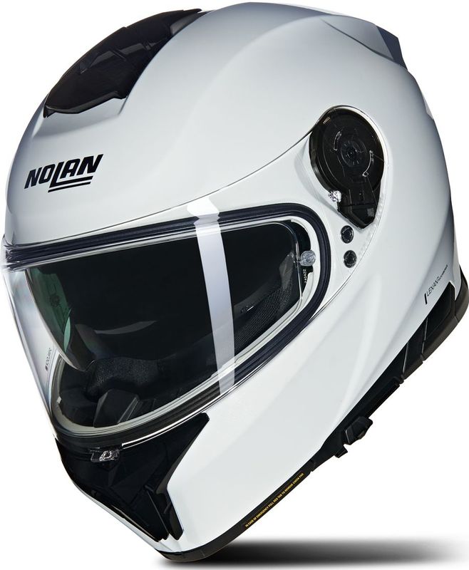 Nolan - N80-8 Classico - Integraalhelm - Metaalwit - Polycarbonaat