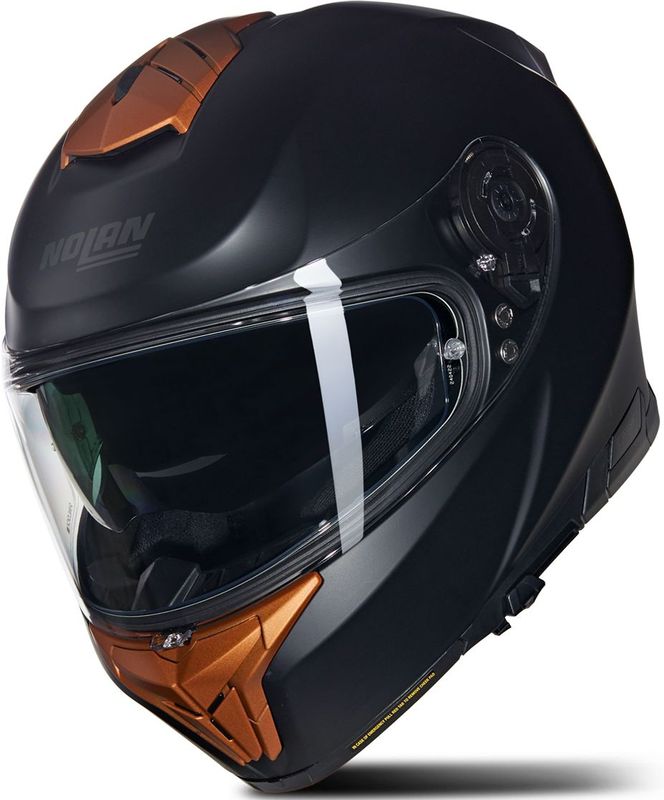 Nolan - N80-8 Classico Nobile 311 - Integraalhelm - Zwart Oker - Mat