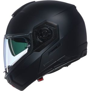 Nolan N90-3 Classico, opklapbare helm, Mat-Zwart, L