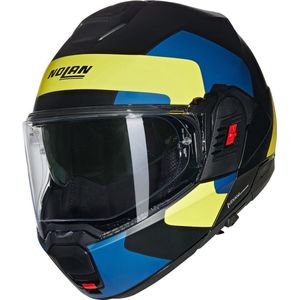 Nolan - N120-1 Omocromo - Motorhelm - Zwart - Kunststof