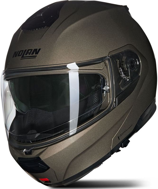 Nolan - N100-6 - Motorhelm - Polycarbonaat - Zwart