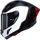 Nolan - X-804 RS Ultra Carbon - Integraalhelm - Wit Rood - Carbon