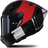 Nolan - X-804 RS Ultra Carbon - Integraalhelm - Rood Grijs Zwart - Glossy