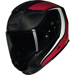 Nolan - X-903 - Integraalhelm - Rood Wit - Carbon