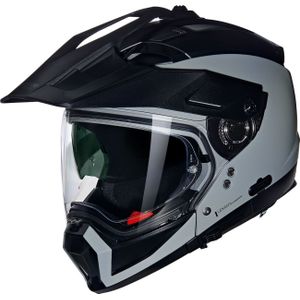Nolan N70-2 X Classico, modulaire helm, Mat Grijs/Zwart, L