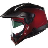 Nolan - N70-2 X 06 Classico Nobile - Multihelm - Rood Zwart Glossy