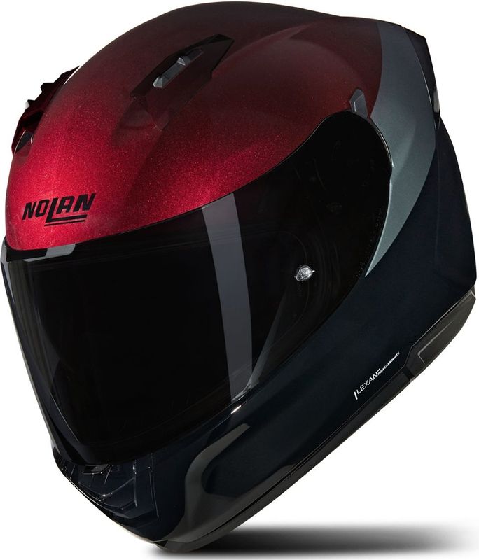 Nolan - N60-6 - Integraalhelm - Zwart/Rood/Grijs - Polycarbonaat