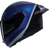 Nolan - N60-6 Sport - Integraalhelm - Diepblauw Zwart Zilver - Polycarbonaat