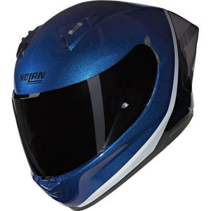 Nolan - N60-6 Sport Verniciatura Speciale 346 - Integraalhelm - Diepblauw Zwart Zilver Glossy