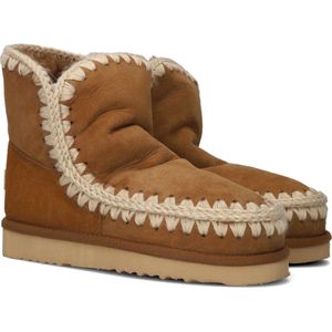 Mou - Eskimo 18 - Enkellaarsjes - Bruin - Wol