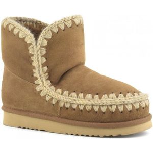 Mou - Eskimo 18 - Enkellaarsjes - Bruin - Wol
