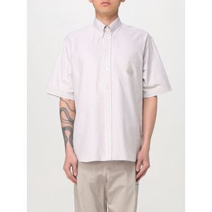 Fendi, Heren, Overhemden, Beige, Maat: L Katoen,