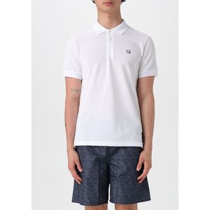 Fendi, Heren, Tops, Wit, Maat: S