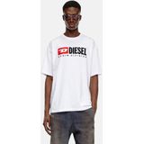 DIESEL - T-Boxt-Div - T-shirt - Rood/Zwart/Wit