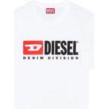 DIESEL - T-Boxt-Div - T-shirt - Rood/Zwart/Wit