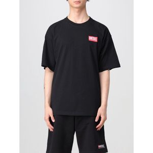 Diesel - T Boxt Lab T-shirt - Lichtgrijs - 100% Biologisch Katoen