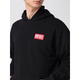 Diesel - S Boxt Lab - Hoodie - Rood - Relaxed Fit