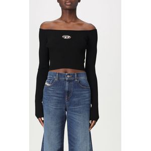 Diesel - M-VERA Top - Zwart - Katoen
