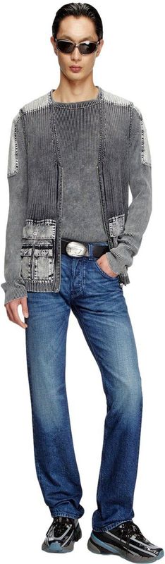 Diesel, Heren, Jeans, Blauw, Maat: W29