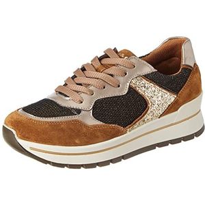 Igi&Co Donna Anisia, sportschoenen, oranje cognac, 35 EU, Oranje Cognac