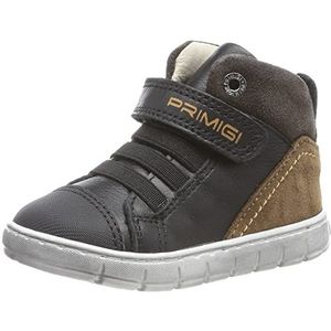 Primigi Baby Play Arrow Sneakers voor jongens, zwart, 20 EU, zwart, 20 EU