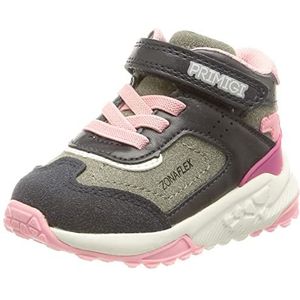 Primigi Baby Grip Sneakers voor meisjes, grijs, 20 EU, grijs, 20 EU