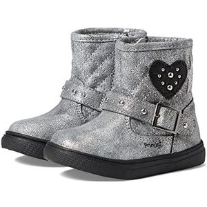 Primigi Meisjes Baby Lux Fashion Boot, zilver, 24 EU