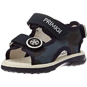 Primigi Mini Sand.primigi, sandalen voor jongens 0-24, Blauw Avio Camouflage, 20 EU