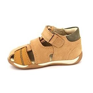 Primigi Jongensjesslippers voor baby's, doorgangssandalen, cognac-militare, 20 EU, Cognac Militare, 20 EU