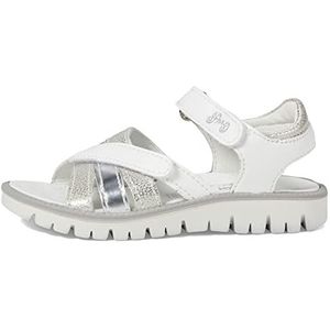Primigi Axel, sandalen voor meisjes en meisjes, Wit Zilver, 27 EU
