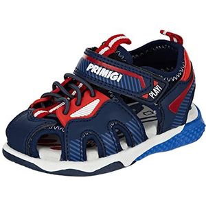 Primigi Baby Active San, sandalen voor jongens, 0-24, marineblauw rood, 20 EU