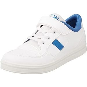 Primigi Aygo Sportschoenen voor heren, wit-lichtblauw, 35 EU, Wit Licht Blauw
