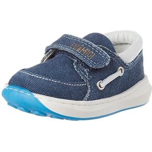 Primigi Baby Float, gymschoenen voor jongens 0-24, Blauw Wit, 20 EU
