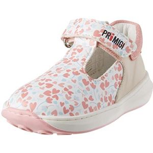 Primigi Baby Float, gymschoenen voor meisjes, wit, koraal, 21 EU