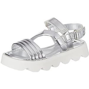 Primigi Mellow, sandalen voor meisjes en meisjes, Zilver, 28 EU