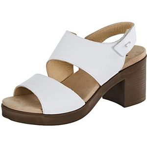 IGI&CO Dames Aisha sandalen met hak, Wit, 41 EU