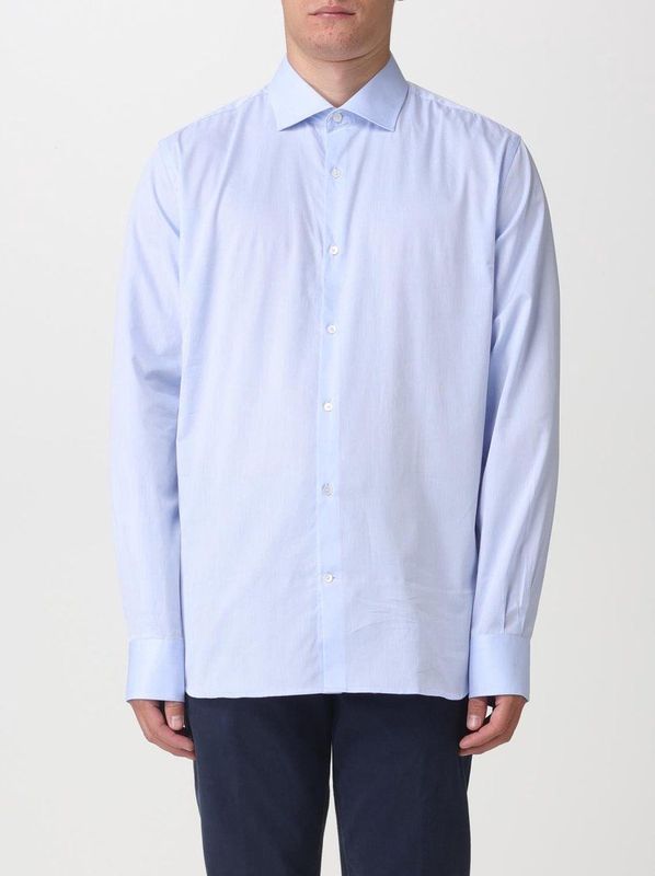 Dress Shirt - Gnawed Blue - Lange Mouwen - Overhemd