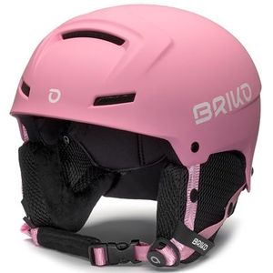 Briko, Helmet, uniseks, volwassenen, mat illion, roze, XL