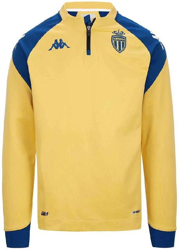 Kappa ABLAS Pro 7 Sweatshirt Monaco geel/blauw L