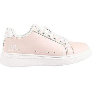 Kappa Isabel Junior Lace Sneakers, uniseks, volwassenen, Roze Wit, 38 EU