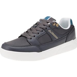 Kappa Finnik Logo, sportschoenen voor heren, Grijs Dk Blue Dk, 41 EU